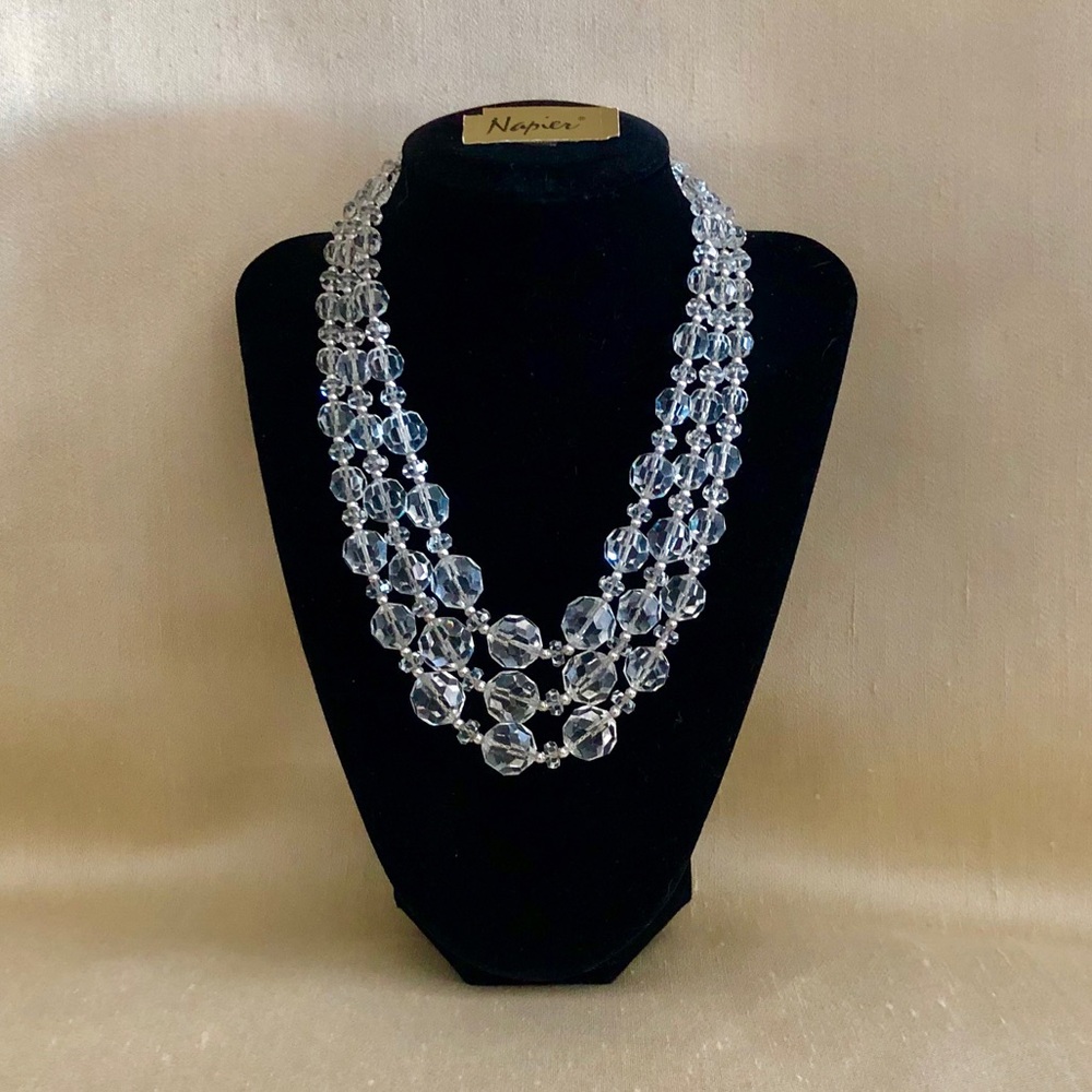 Napier vintage crystal necklace